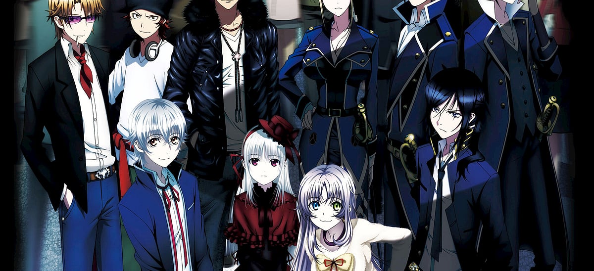 The massive cast of K the Anime