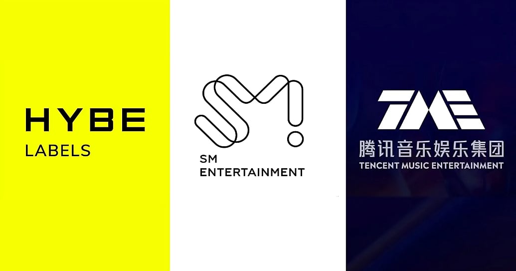 Tencent Music, HYBE and SM Entertainment