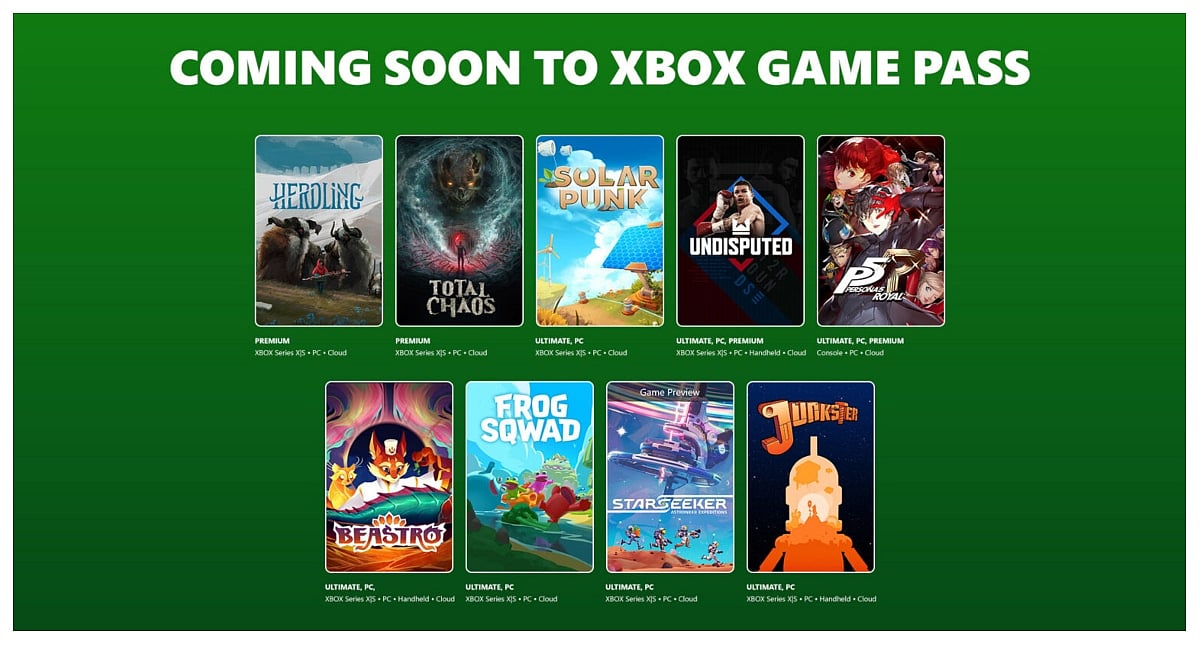 Trending: Xbox Game Pass June 2026: Final Fantasy, Persona 5, & New Releases