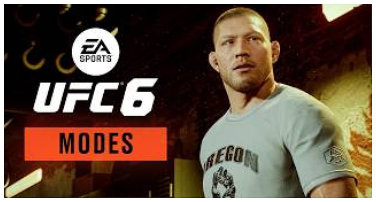 EA Sports UFC 6 Poster