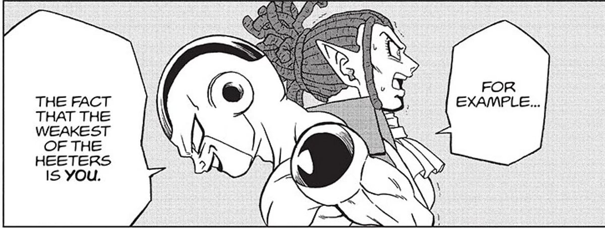 Black Frieza in chapter 87 Dragon Ball Super
