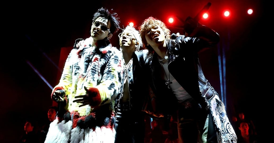 2026 Coachella Valley Music And Arts Festival - Weekend 1 - Day 3
INDIO, CALIFORNIA - APRIL 12: G-Dragon,Taeyang and Daesung of BigBang perform on the Outdoor Stage at the 2026 Coachella Valley Music And Arts Festival on April 12, 2026 in Indio, California.