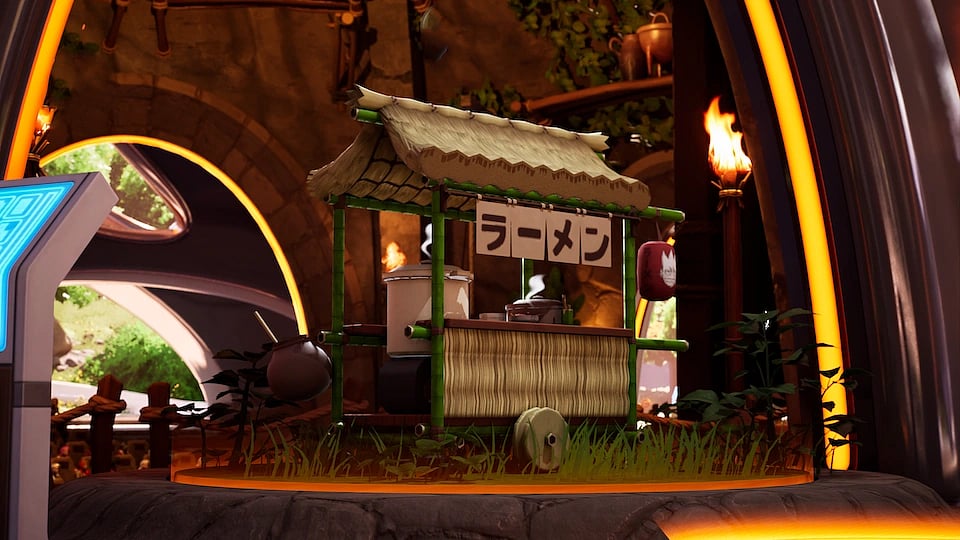 Senku's Ramen Cart in Fortnite x Crunchyroll Anime Island Event