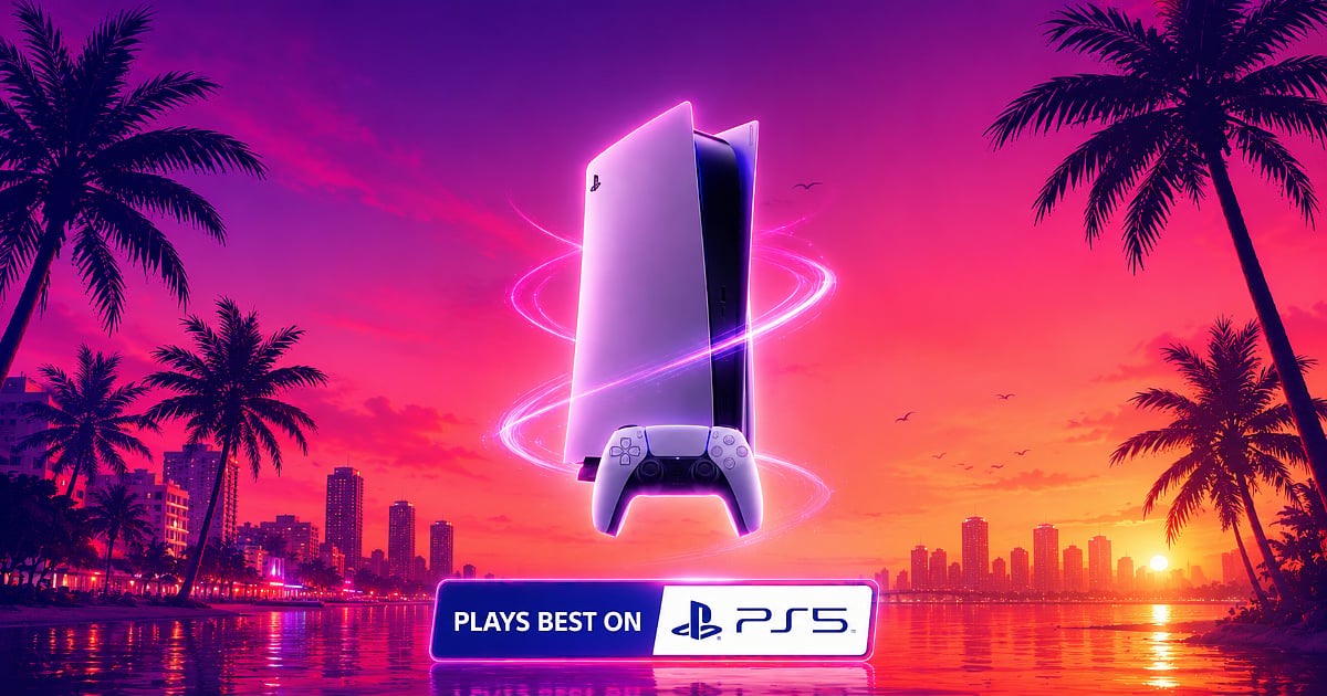 Trending: Rockstar Adds 'Plays Best on PS5' Tag to GTA VI Marketing