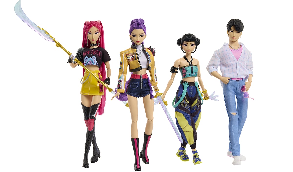 ‘How It’s Done’ Performance Look Mattel's KPop Demon Hunters Fashion Doll
