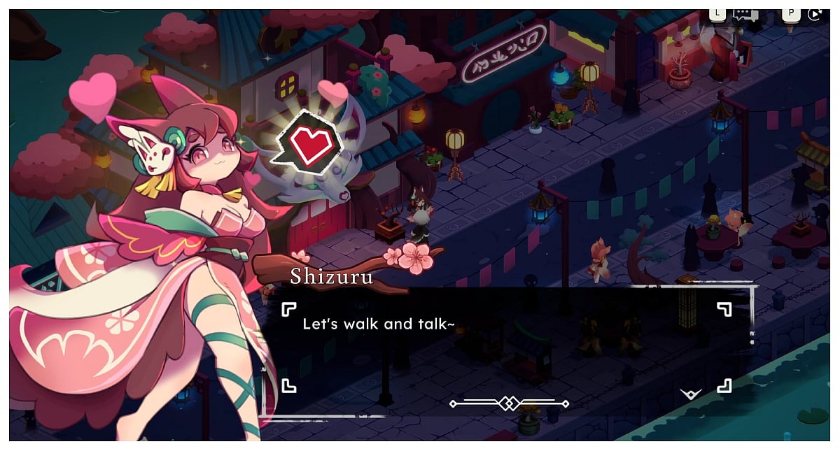 HellHeart Breaker game play layout with a character in pink.