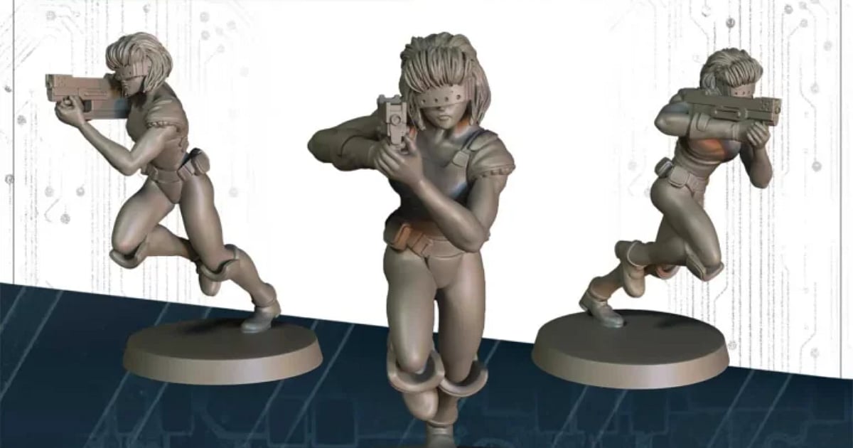 Trending: Ghost in the Shell Miniatures Hit Tabletop for First Time