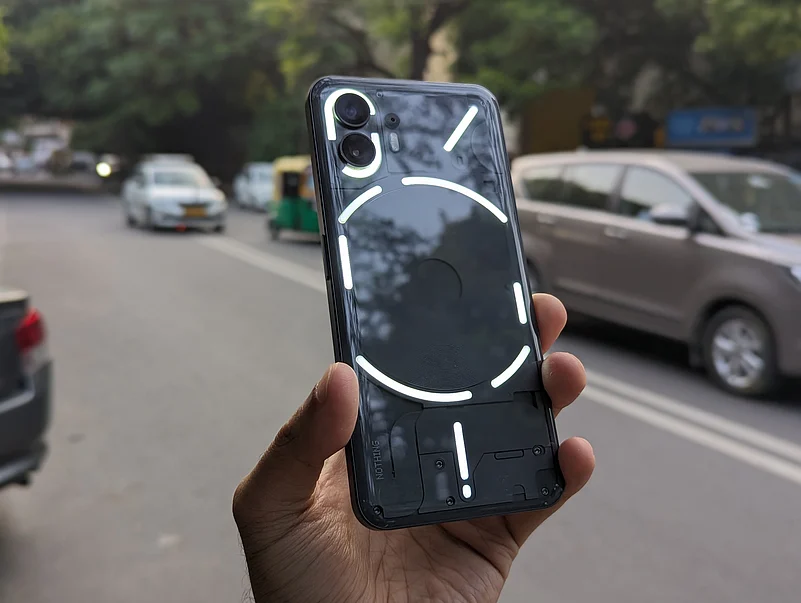 The Glyph System serves multiple purposes on the rear of the Nothing Phone 2
