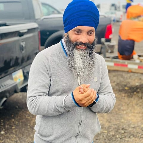 Slain Khalistani leader Hardeep Singh Nijjar.