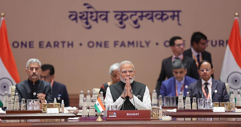 PM Modi at G20 Summit - null