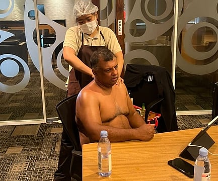 AirAsia CEO Gets Massage During Virtual Work Meet, Draws Internet's Ire 
