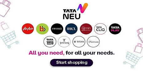 Tata Group Planning To Infuse $1 Billion Into Super App Tata Neu