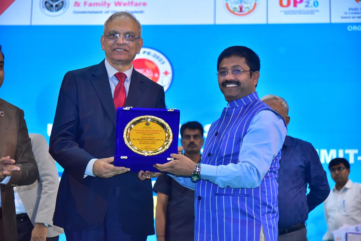 Nand Gopal Gupta Nandi, Minister of Industrial Development in Uttar Pradesh