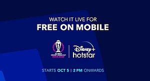 Disney+ Hotstar To Stream Cricket World Cup For Free To Rival Jio Cinema