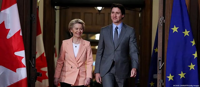 Canada, EU Agree To New Partnerships As Trudeau Welcomes European Leaders