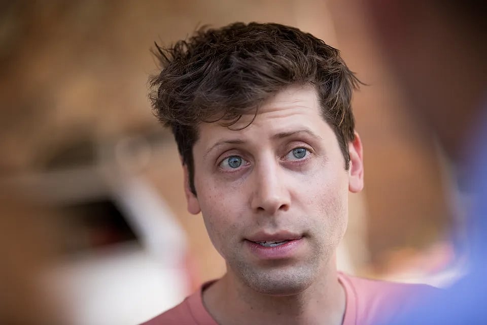 Getty Images  : Sam Altman, OpenAI CEO
