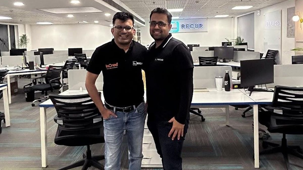 L-R: Nishith Maheshwari, Head of Digital Business Loans and RBF at InCred and Eklavya Gupta, Co-Founder and CEO of Recur Club