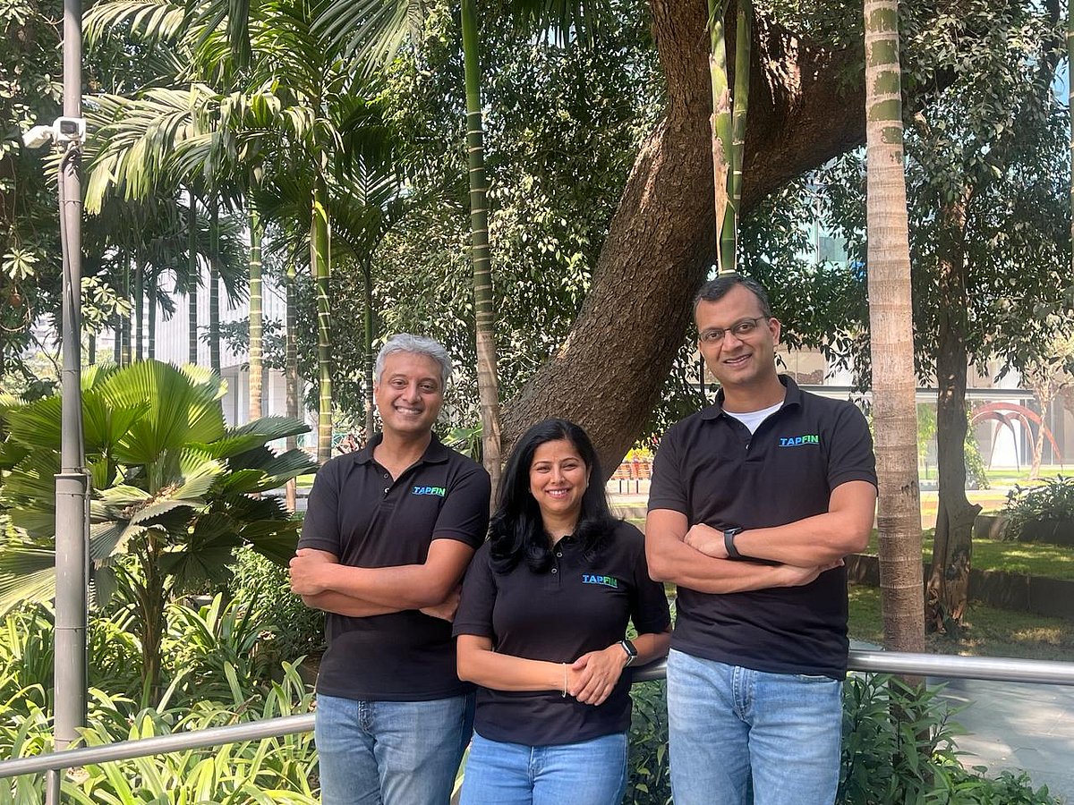 TapFin Founders: Aditya Singh, Terniza Berry and Pramod Marar (L to R)