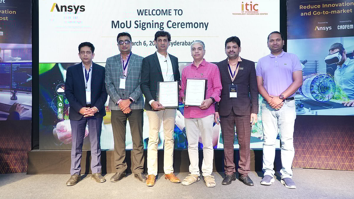 IIT Hyderabads iTIC Partners with Ansys To Empower Engineering Simulation Start-Ups