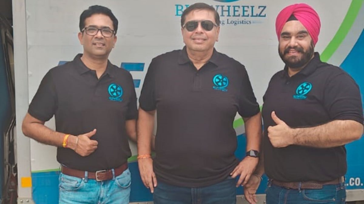 From left to right: Jaspreet Dhingra, Co-founder and CFO; Sanjiv Gupta, Founder and Chairman; and Chanpreet Sethi, Co-founder and CEO of Bluwheelz