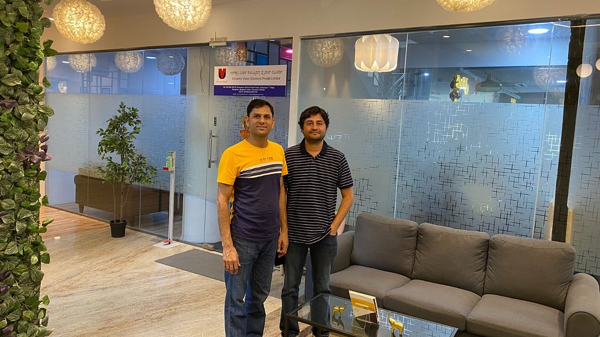 Rohit Chouhan, co-founder and CEO, Nabhdrishti & Arjun Srivatsa,  Co-Founder and COO, Nabhdrishti 