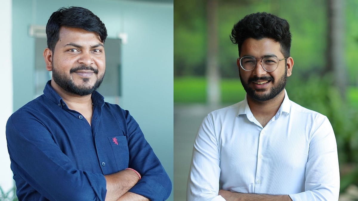 Ajit Patel and Khet Singh Rajpurohit, Co-Founders, ClaimBuddy 
(L to R)