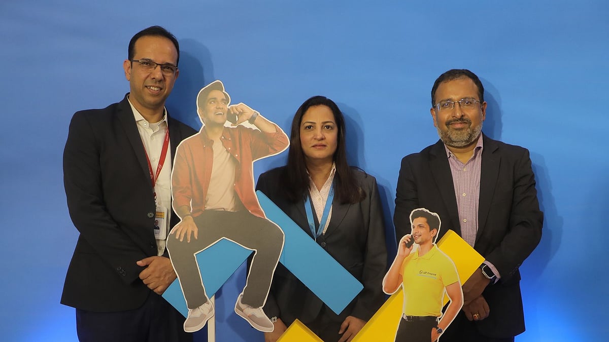 (L to R) Sanjay Garyali, Chief Executive - Urban Finance, L&T Finance Ltd., Kavita Jagtiani, Chief Marketing Officer, L&T Finance Ltd., and Sudipta Roy, Managing Director & CEO, L&T Finance - null