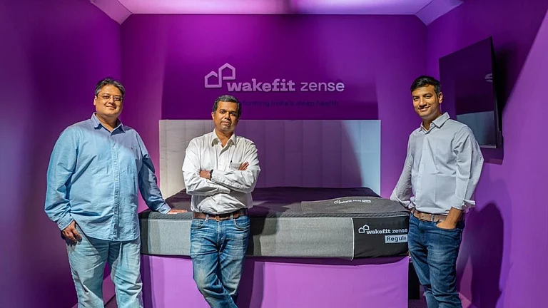 Left to Right: Yash Dayal, Chief Technology Officer, Wakefit.co, Chaitanya Ramalingegowda, Director and Co-Founder, Wakefit.co, Ankit Garg, Founder, Wakefit.co - null