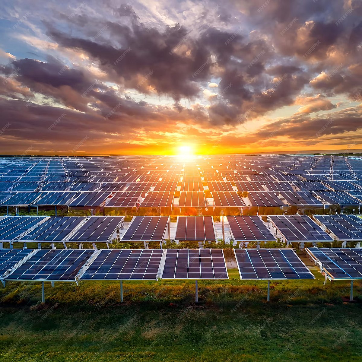 Image by freepik : Solar power currently accounts for 57.7 percent of Indias renewable electricity generation, outpacing both wind and hydroelectric power.