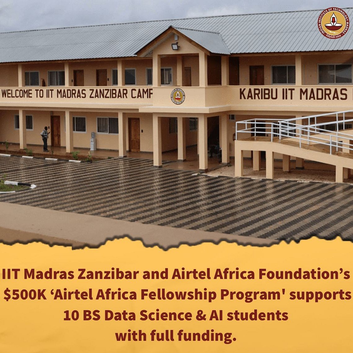 Airtel Africa Foundation Announces 4-Year Fellowship for IIT Madras Zanzibar Students With $500,000 Investment 