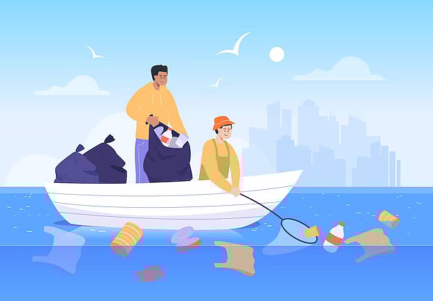 by freepik : In February, the tribunal fined the state Rs 25,000 after observing the unfortunate scenario where, despite repeated opportunities, district magistrates—heads of the district Ganga protection committees—did not submit their reports. 