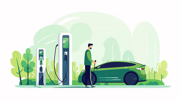 by freepik : Electric vehicles