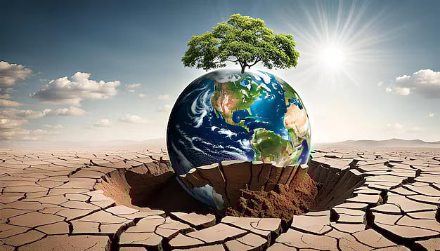 by freepik : El Nino, a weather pattern known for triggering warmer extremes like heatwaves and floods, could intensify with rising sea surface temperatures, while its counterpart La Nina leads to cooling effects.