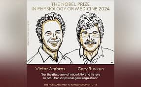 Nobel Prize In Medicine Honours Two Americans for Discovery Of MicroRNA