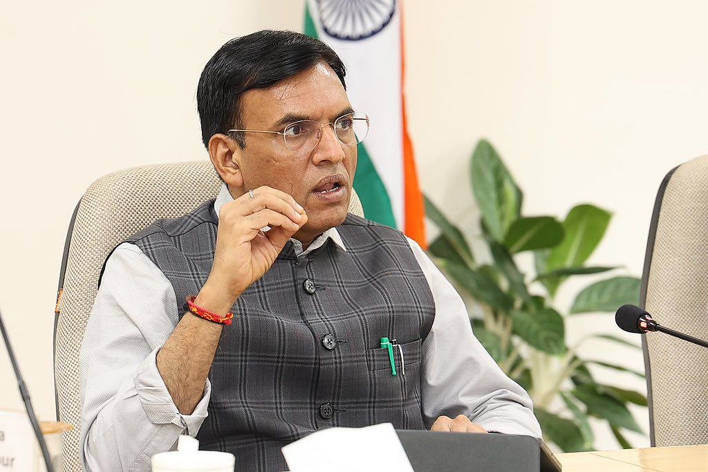 Labour Minister Mansukh Mandaviya