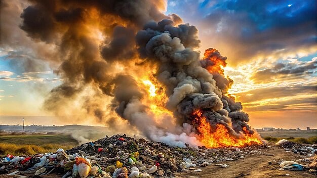 by freepik : Waste Incineration