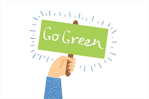 It's time to go green