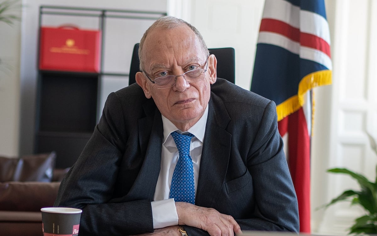 Twitter/@GerryGrimstone : Lord Gerry Grimstone