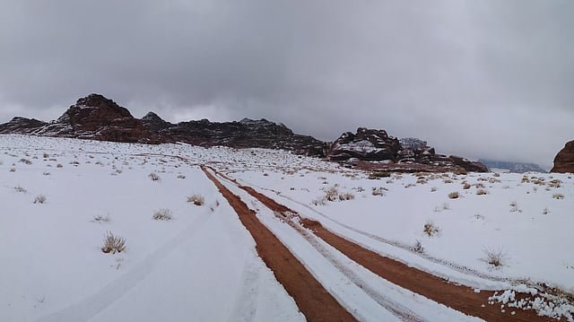 Winter Wonderland in The Arabian Dessert: Is This Meteorological Marvel Or Climate Change Alarm?