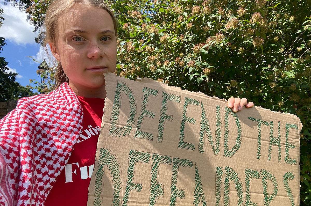 X account : Greta Thunberg