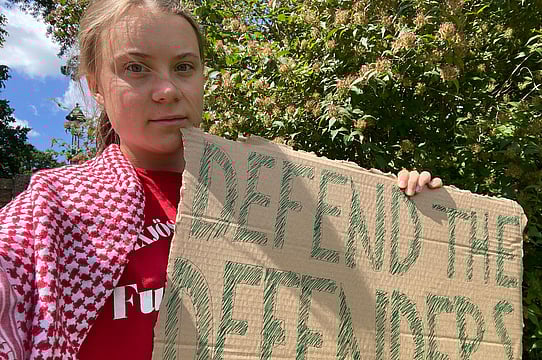 COP29 Paints a Greenwashed Picture of Authoritarian Azerbaijan: Greta Thunberg