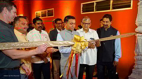 Goa's Chief Minister Pramod Sawant at the launch on November 6