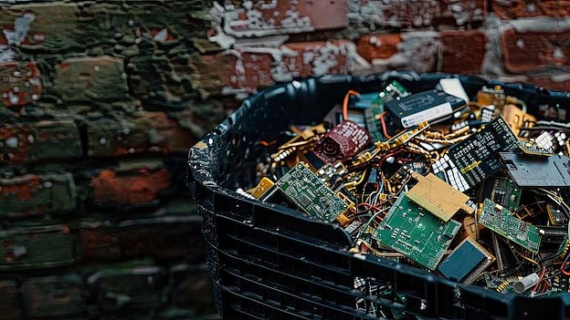 by freepik : E-Waste Management