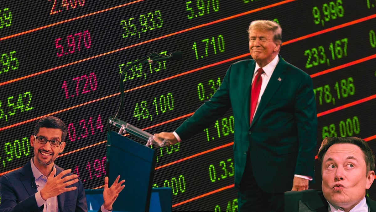 Nasdaq Hits Record 20,000 as AI Giants Tesla and Alphabet Lead the Charge