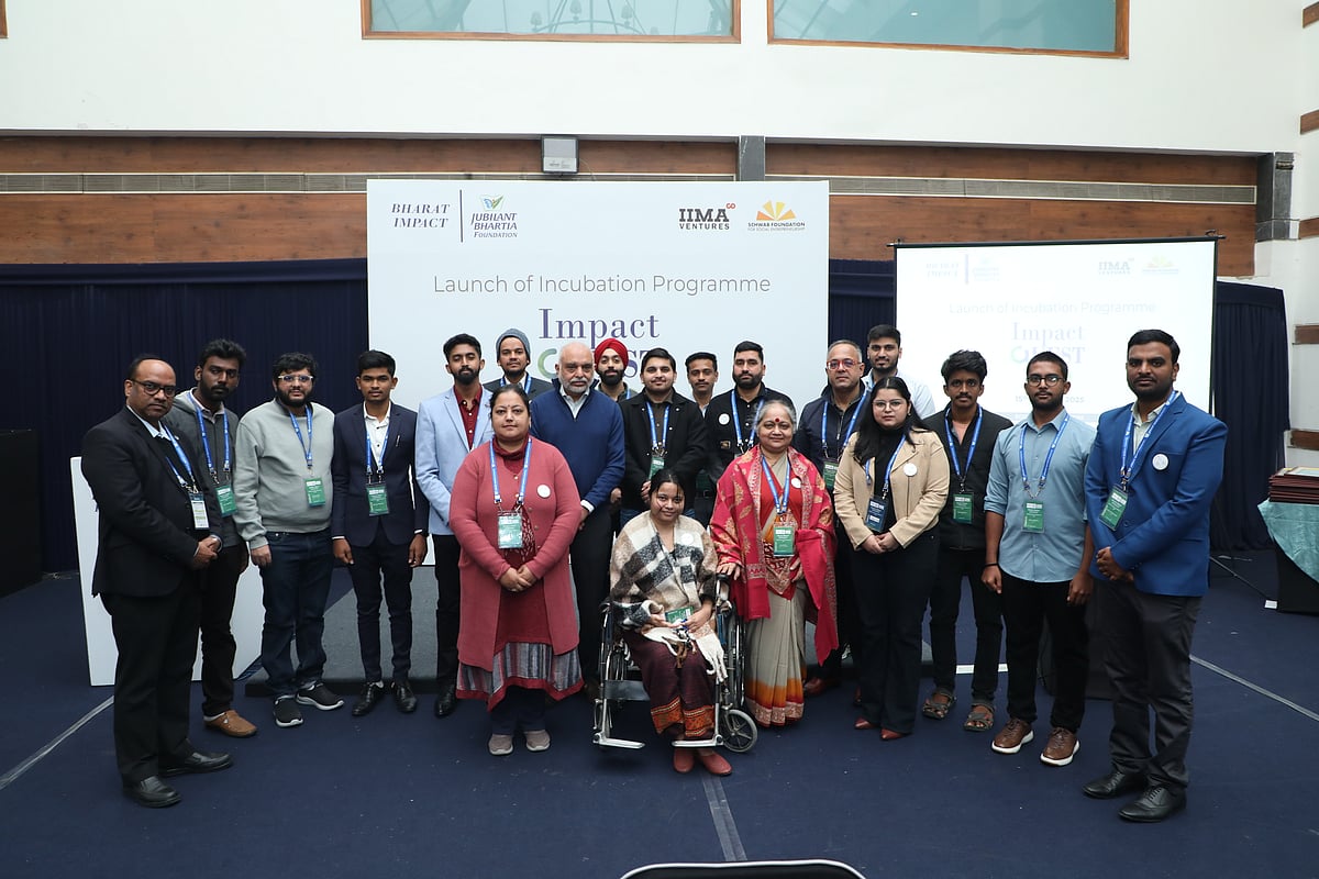 Jubilant's Bhartia Backs 15 Social Impact Start-ups with Rs 5 Lakh Cheque Each