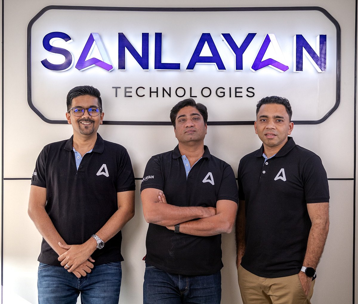 Sanlayan Technologies - (L-R) Rohan Gala, Co-founder & CEO, Rahul Vamsidhar, Co-founder & CBO and Abhijit Kothawale, Co-founder & COO