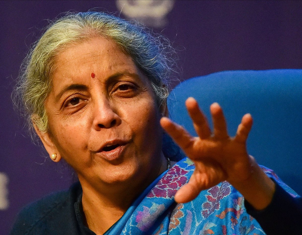 Finance Minister Nirmala Sitharaman