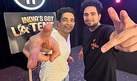 Samay Raina (right) at his show India's Got Latent