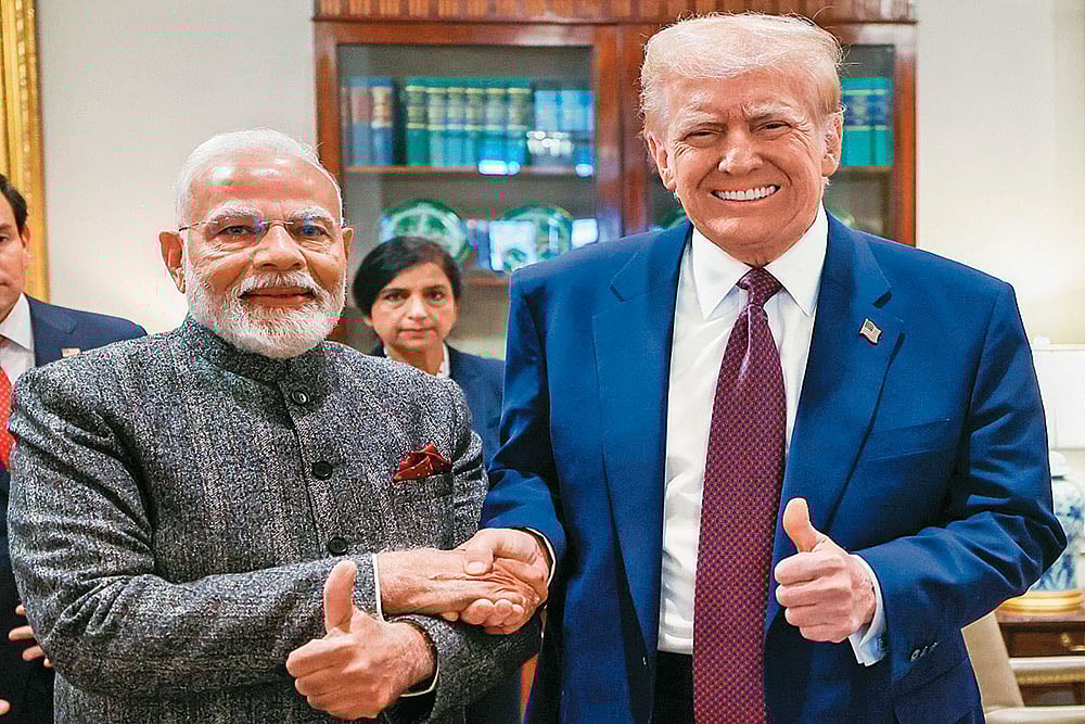 Prime Minister Narendra Modi and US President Donald Trump