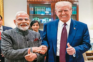 Prime Minister Narendra Modi and US President Donald Trump